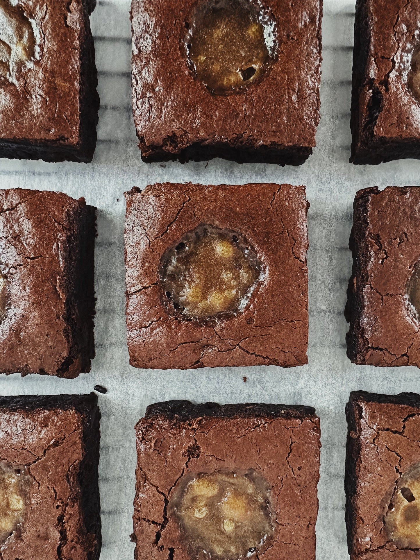 Limited Edition: Caramel Pumpkin Spice Brownies - Case of 12