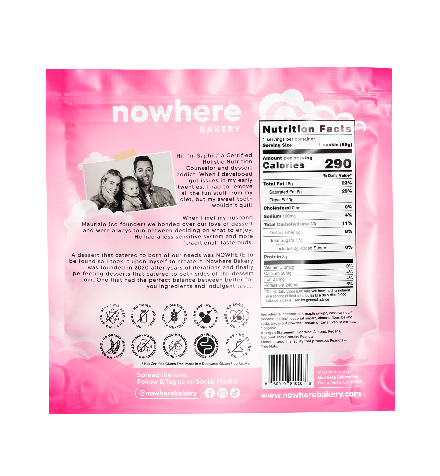 The N'Oatmeal Cookie - Case of 12