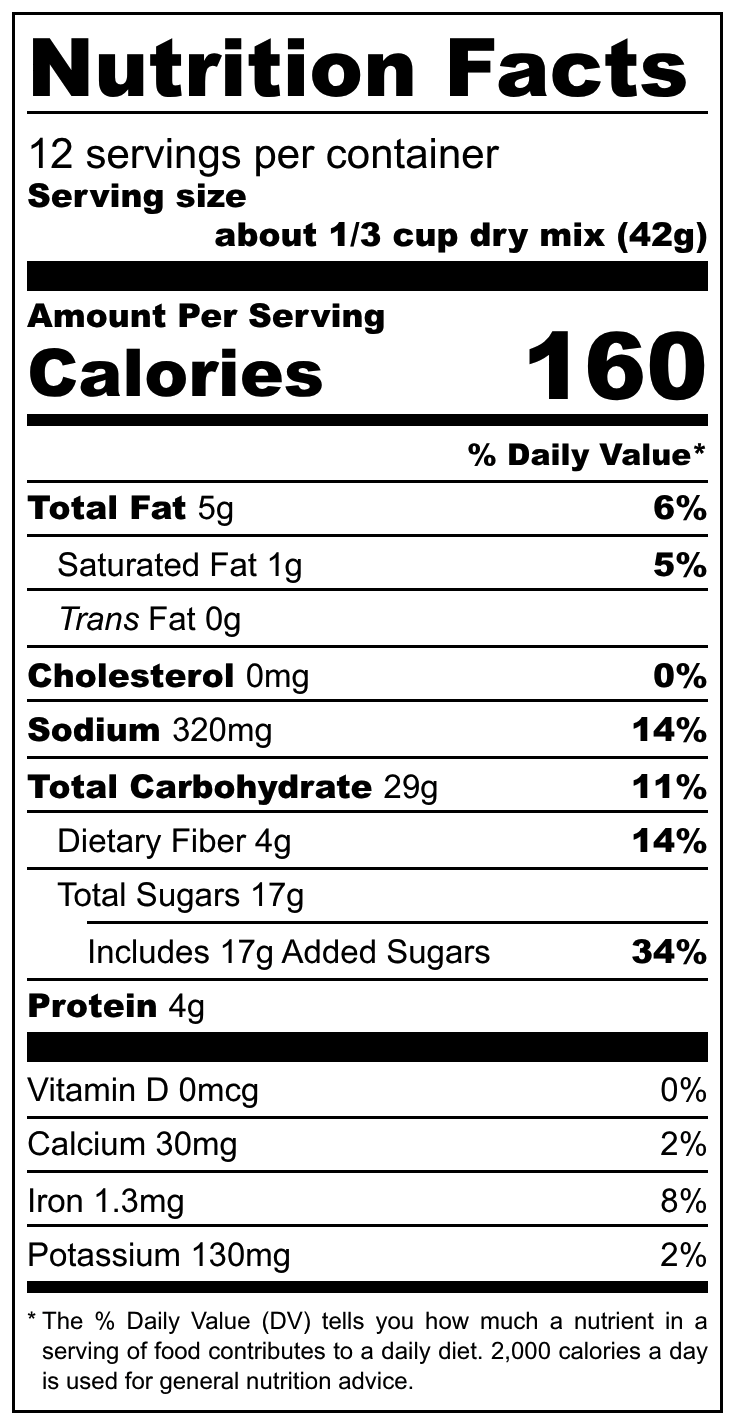 Chocolate Cake Baking Mix - Case of 6