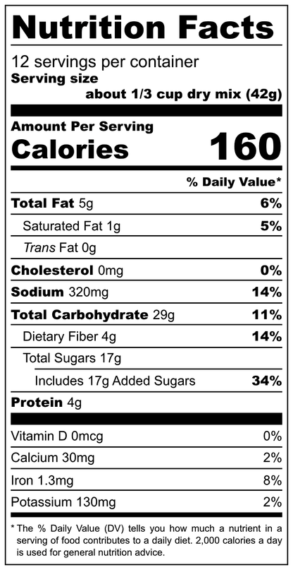 Chocolate Cake Baking Mix - Case of 6