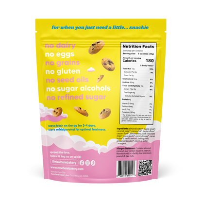 Chocolate Chip Snackies - Case of 6