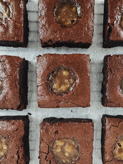 Limited Edition: Caramel Pumpkin Spice Brownies - Case of 12